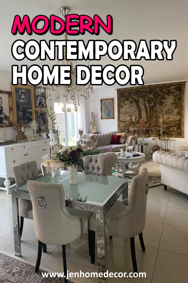 How to Design Modern Contemporary Decor - Jen Home Decor Guide