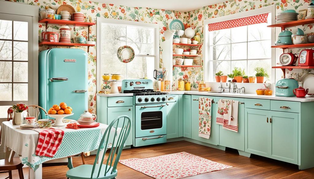 Vintage-inspired kitchen