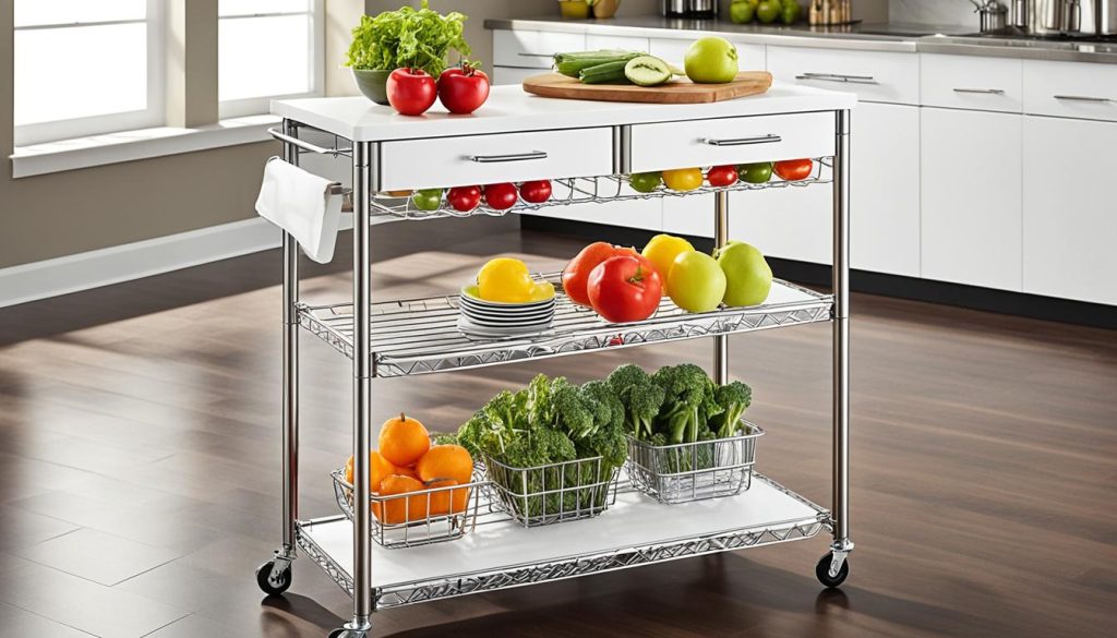 kitchen island cart