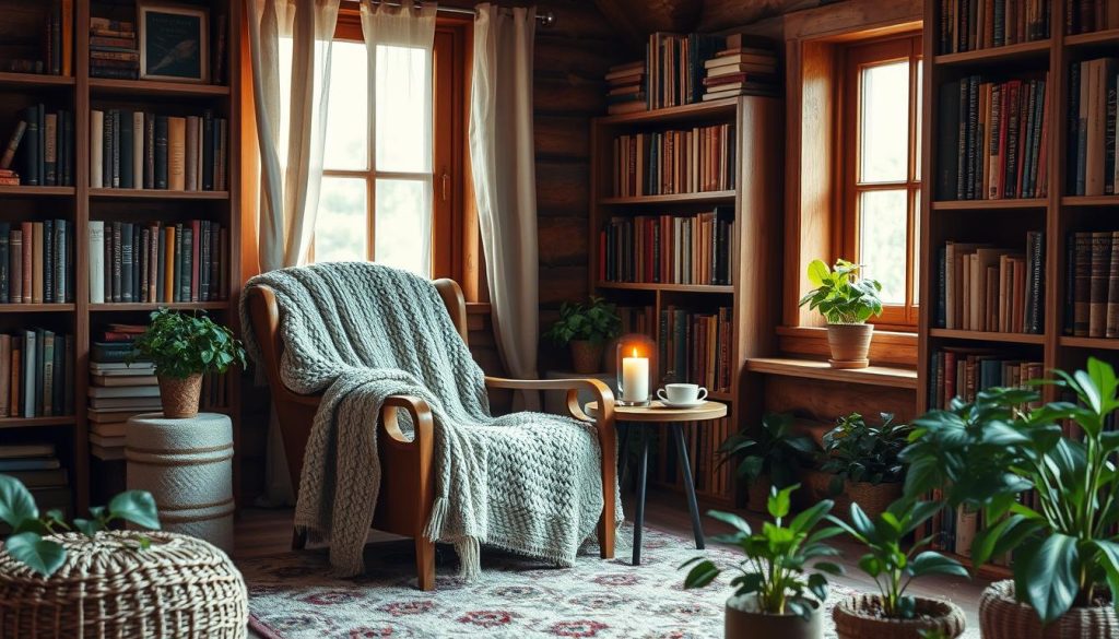 Rustic Reading Nook