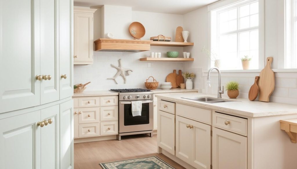 coastal kitchen cabinets