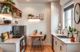 small apartment kitchen design